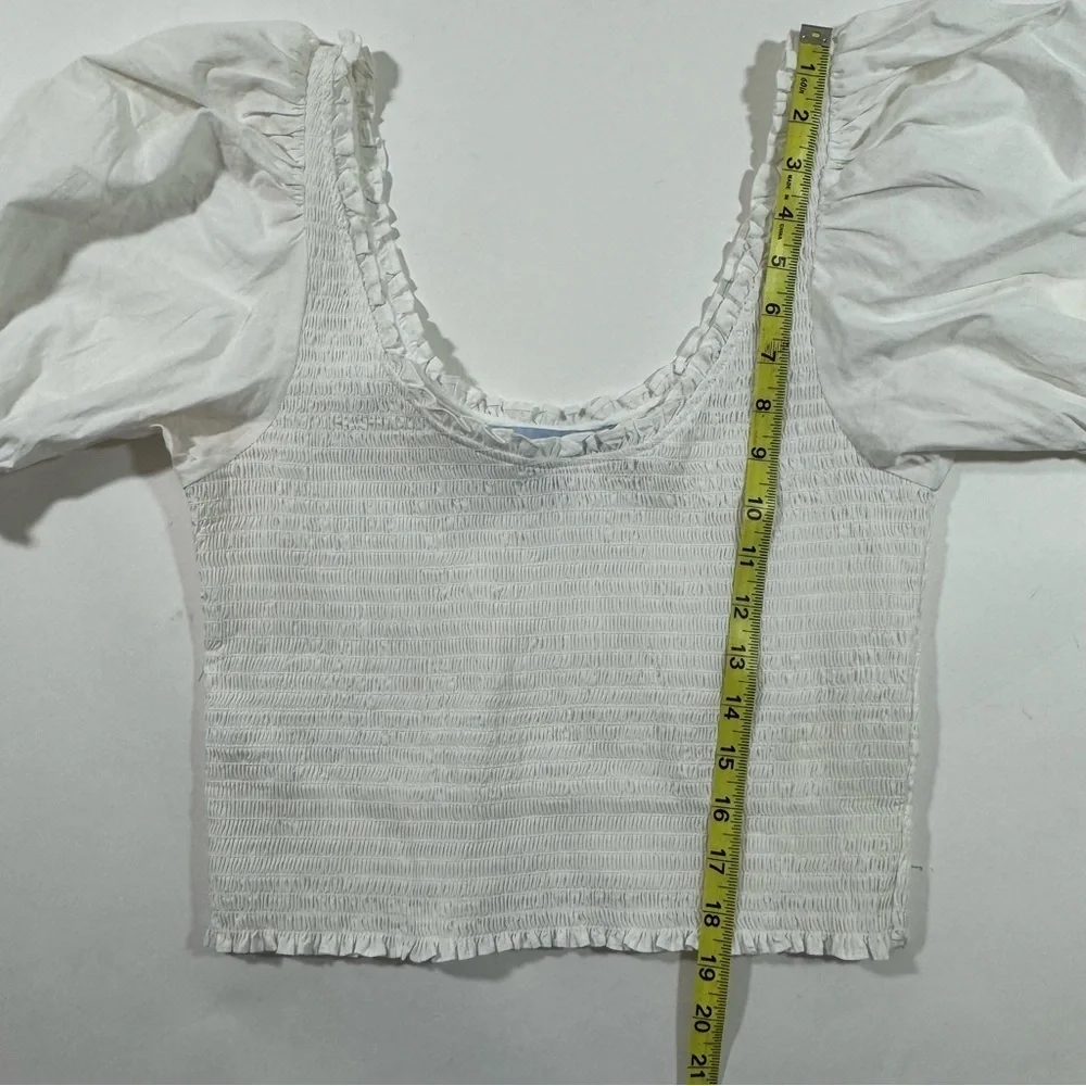 Hill House Aiko Nap Top Cotton Poplin Size Large Cottage Core